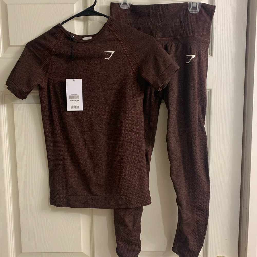 Marble Cherry Marble Gymshark Set